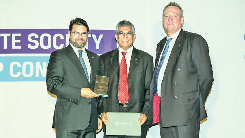 Ravi Abeysuriya wins CFA Institute’s inaugural lifetime achievement award