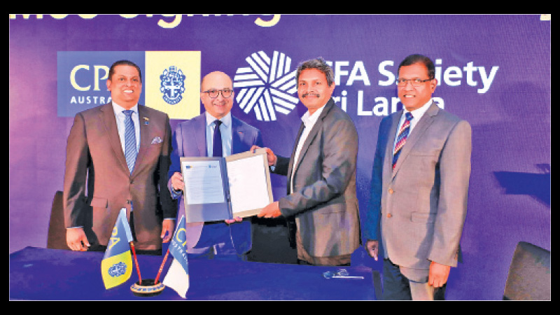 CPA Australia teams up with CFA Society Sri Lanka