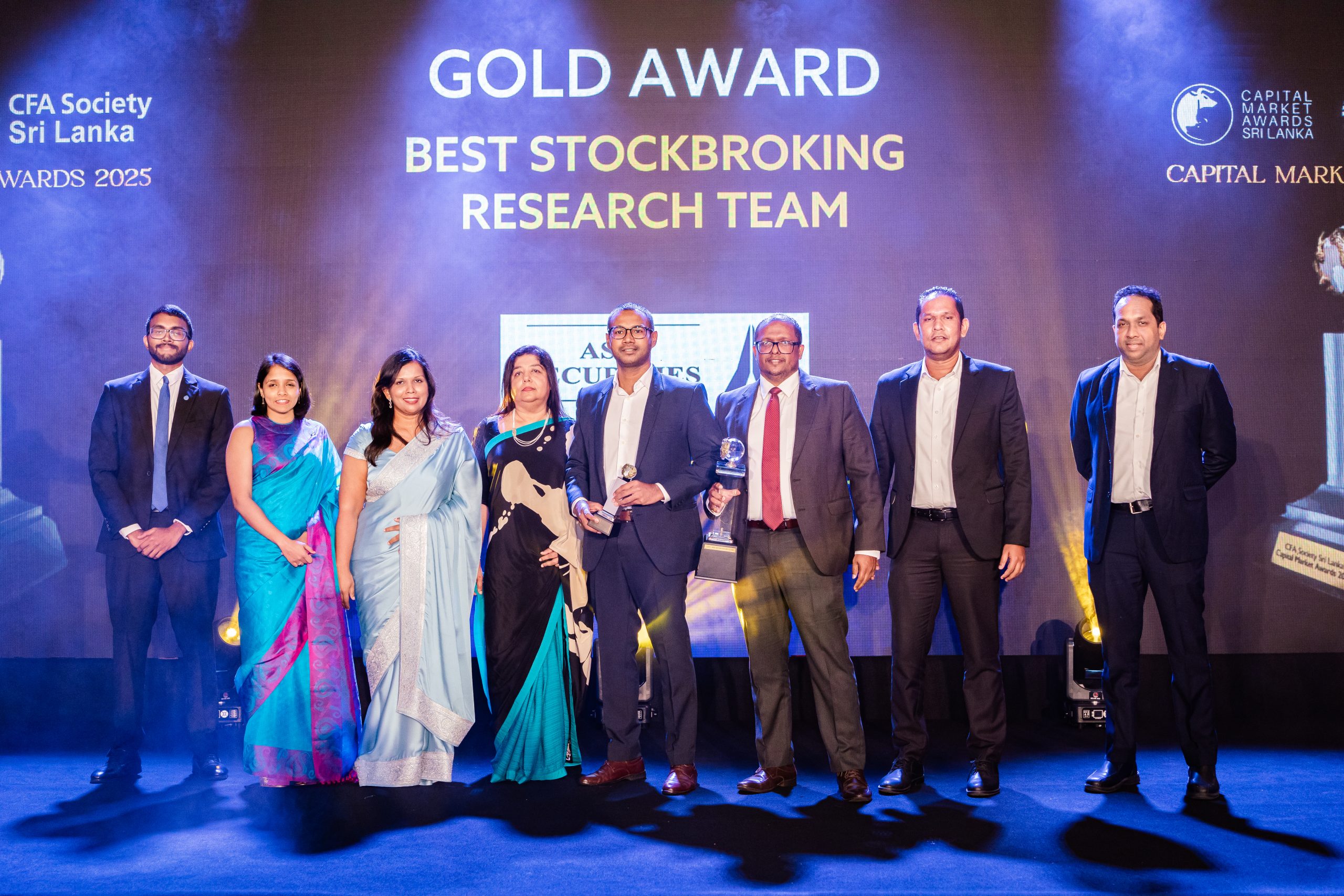 Asia Securities (Pvt) Ltd (The Ravi Abeysuriya Memorial Award)