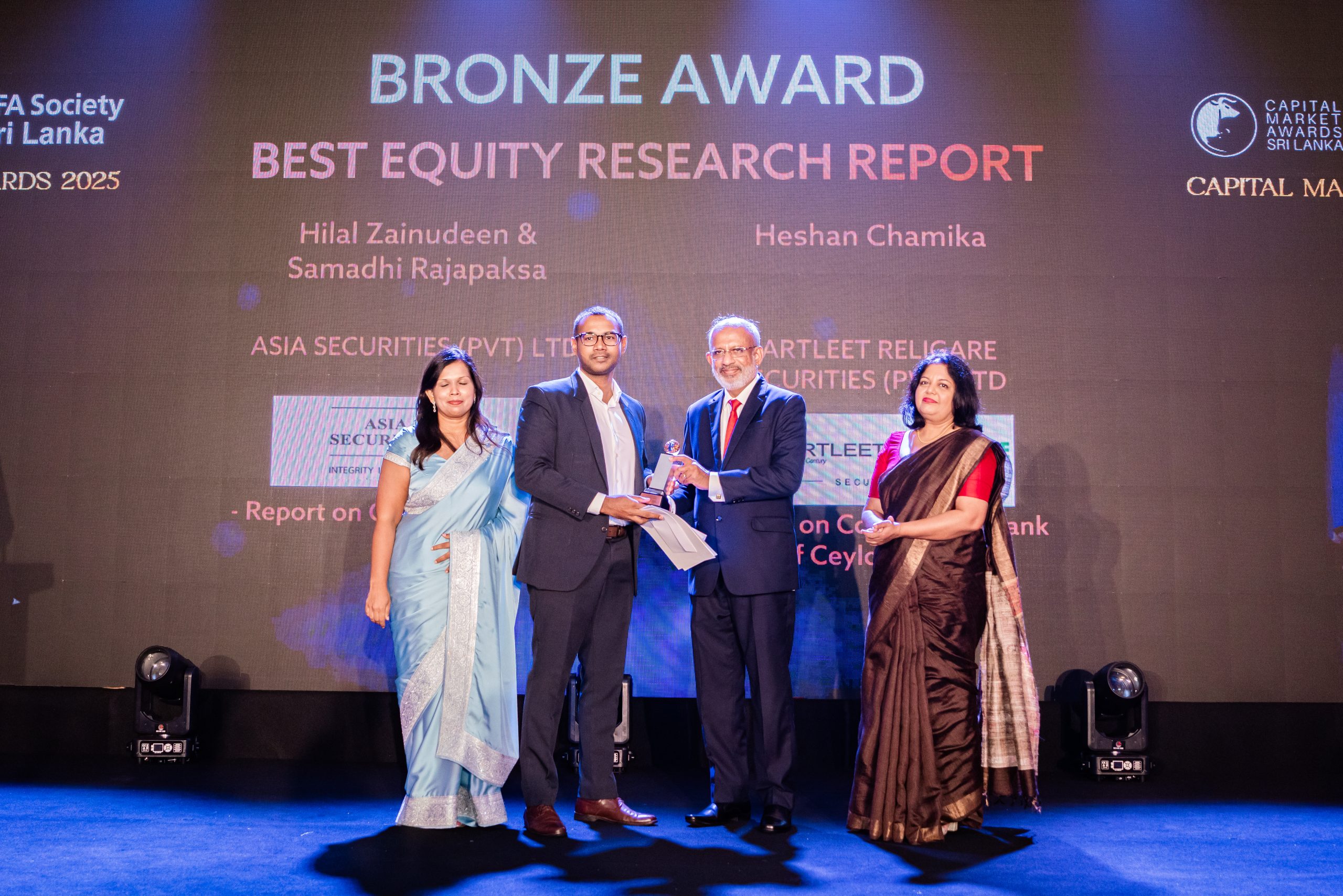 Best Equity Research Report Award -Bronze 1