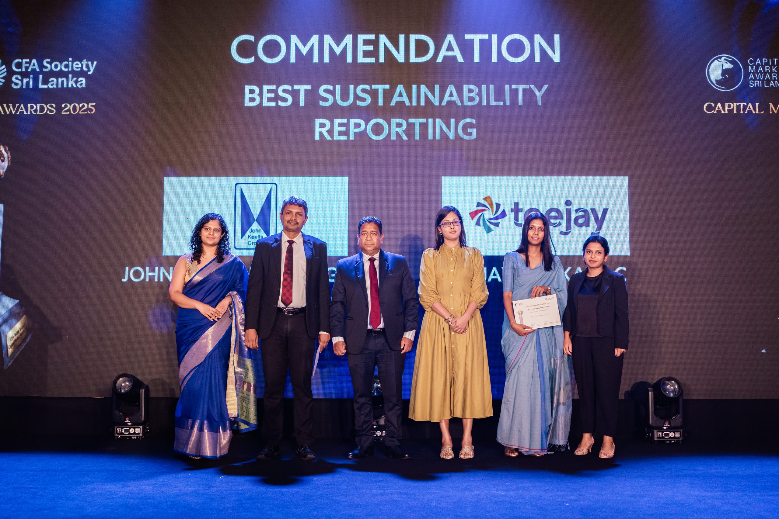 Best Sustainability Reporting Award - Commendation 1